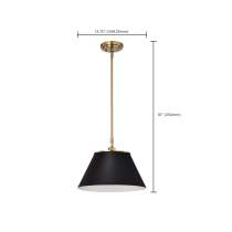 DOVER 1 LIGHT MEDIUM PENDANT - 60-7411