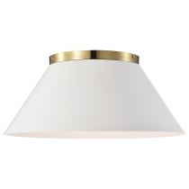 DOVER 3 LIGHT LARGE FLUSH - 60-7421