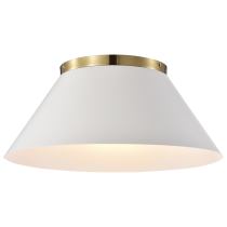 DOVER 3 LIGHT LARGE FLUSH - 60-7421