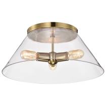 DOVER 3 LIGHT LARGE FLUSH - 60-7422