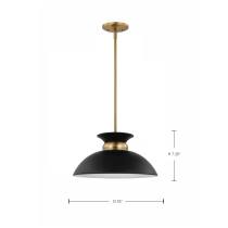 PERKINS 1 LT SMALL PENDANT - 60-7460
