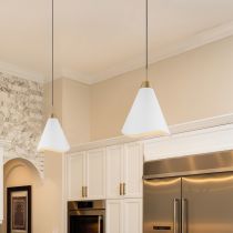 TANGO 1 LIGHT LARGE PENDANT - 60-7477