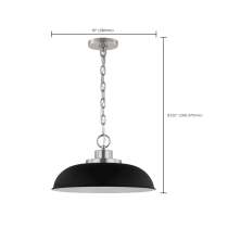 COLONY 1 LIGHT SMALL PENDANT - 60-7482