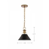 OUTPOST 1 LIGHT SMALL PENDANT - 60-7521