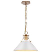 OUTPOST 1 LIGHT MEDIUM PENDANT - 60-7524