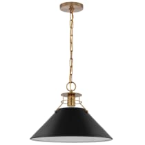 OUTPOST 1 LIGHT LARGE PENDANT - 60-7525