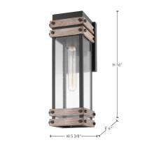 HOMESTEAD 1 LT MD WALL LANTERN - 60-7541