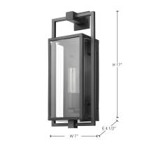 EXHIBIT 1 LT MD WALL LANTERN - 60-7544