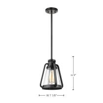 EVERETT 1 LT 7" MINI PENDANT - 60-7551