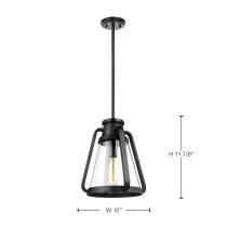 EVERETT 1 LT 10" PENDANT - 60-7552