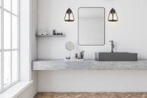 EVERETT 1 LT LARGE WALL SCONCE - 60-7556