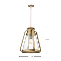 EVERETT 1 LT 18" PENDANT - 60-7564