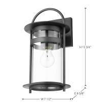 BRACER 1 LT MED WALL LANTERN - 60-7641