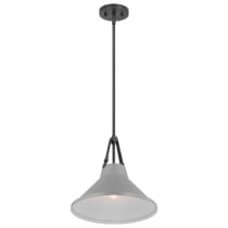 ZELDA 1LT PENDANT GRAY - 60-7646