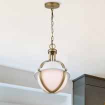 LINCOLN 1LT MED PEND WHITE - 60-7664