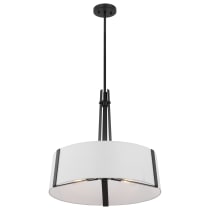 FLYNN 3LT PENDANT BLACK - 60-7678