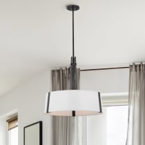 FLYNN 3LT PENDANT BLACK - 60-7678