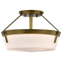 ROWEN 3 LIGHT SEMI FLUSH - 60-7753