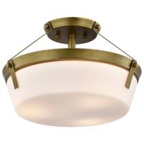 ROWEN 3 LIGHT SEMI FLUSH - 60-7753