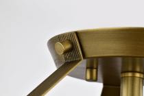 ROWEN 3 LIGHT SEMI FLUSH - 60-7753