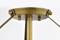 ROWEN 3 LIGHT SEMI FLUSH - 60-7753