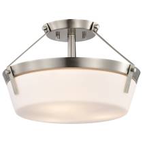 ROWEN 3 LIGHT SEMI FLUSH - 60-7763