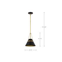 ADINA 1 LIGHT SMALL PENDANT - 60-7767