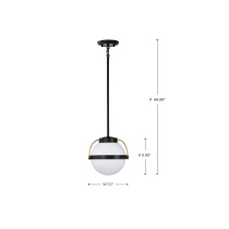 LAKESHORE 1 LT SMALL PENDANT - 60-7773