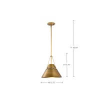 ADINA 1 LIGHT MEDIUM PENDANT - 60-7776
