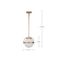 LAKESHORE 1 LT SMALL PENDANT - 60-7783