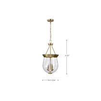 BOLIVER 3 LIGHT 11" PENDANT - 60-7801
