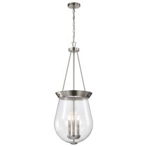 BOLIVER 3 LIGHT 14" PENDANT - 60-7805