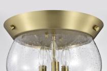 BOLIVER 3 LIGHT FLUSH MOUNT - 60-7807