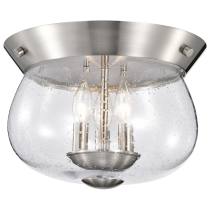 BOLIVER 3 LIGHT FLUSH MOUNT - 60-7808