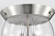 BOLIVER 3 LIGHT FLUSH MOUNT - 60-7808