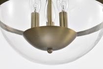 AMADO 3 LIGHT 14" PENDANT - 60-7818