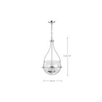 AMADO 3 LIGHT 14" PENDANT - 60-7819