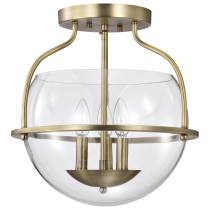 AMADO 3 LIGHT SEMI FLUSH MOUNT - 60-7821