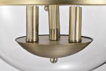 AMADO 3 LIGHT SEMI FLUSH MOUNT - 60-7821