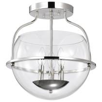 AMADO 3 LIGHT SEMI FLUSH MOUNT - 60-7822