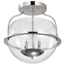 AMADO 3 LIGHT SEMI FLUSH MOUNT - 60-7822