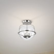 AMADO 3 LIGHT SEMI FLUSH MOUNT - 60-7822