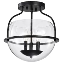 AMADO 3 LIGHT SEMI FLUSH MOUNT - 60-7823