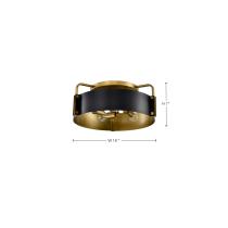 ALTOS 4 LIGHT 18" SEMI FLUSH - 60-7841