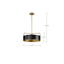 ALTOS 4 LIGHT MEDIUM PENDANT - 60-7843