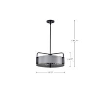 ALTOS 4 LIGHT MEDIUM PENDANT - 60-7853