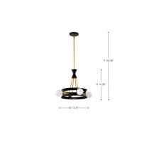 MARSDEN 4 LIGHT CHANDELIER - 60-7864