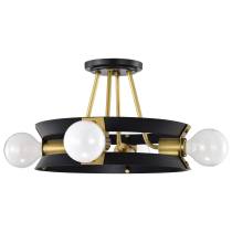 MARSDEN 4 LIGHT SEMI FLUSH - 60-7866
