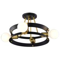 MARSDEN 4 LIGHT SEMI FLUSH - 60-7866