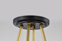 MARSDEN 4 LIGHT SEMI FLUSH - 60-7866